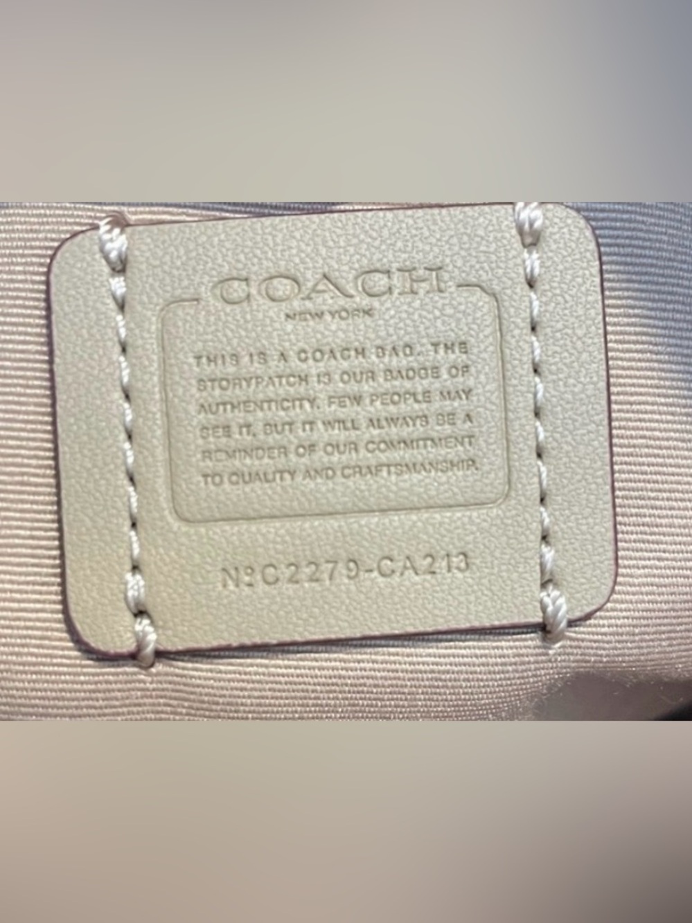 COACH Andy Horse & Carriage Pebble Leather 2Way Crossbody/Satchel - Picture 12 of 16